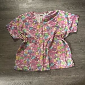 Nurse Frog Scrub Top 🐸🩺